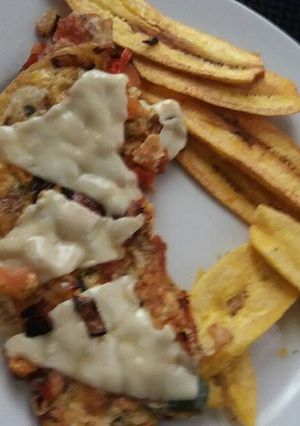 Una foto de Desayuno panameño