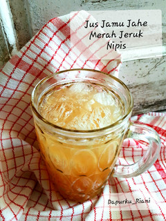 Foto resep 50. Jus Jamu Jahe Merah Jeruk Nipis