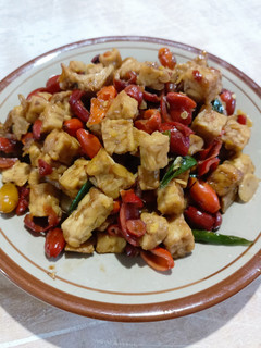 Foto resep Oseng Tempe dan Kulit Melinjo