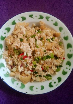 Foto resep Tahu Putih telur Bejek