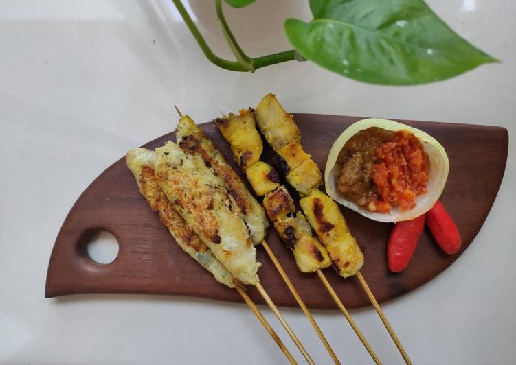 Sate Ikan Salmon Black