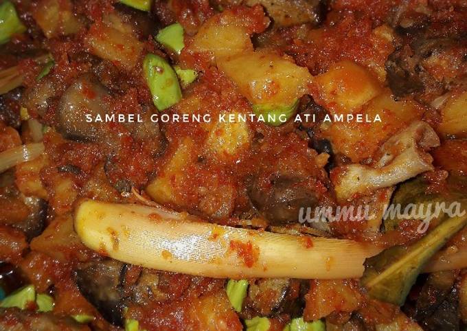 Anti Ribet, Buat Sambel Goreng Kentang Ati Ampela Anti Gagal