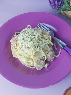 Foto resep Pasta Fettucine / Fettuccini / Fetucini Alfredo