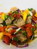 Ceviche de atún a la hierbabuena