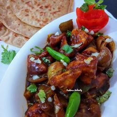 A picture of Chilli Paneer.