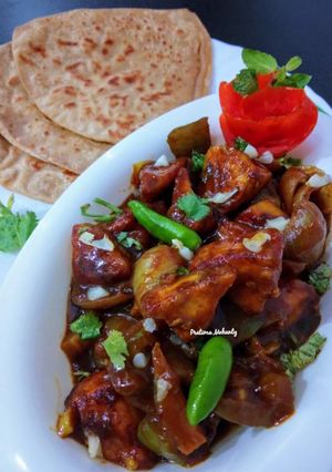 A picture of Chilli Paneer.