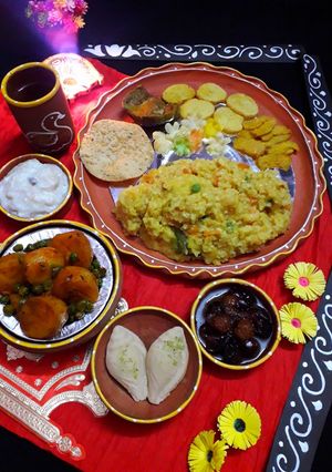 ভোগের খিচুড়ি (Bhoger khichuri recipe in bengali) রেসিপির প্রধান ছবি