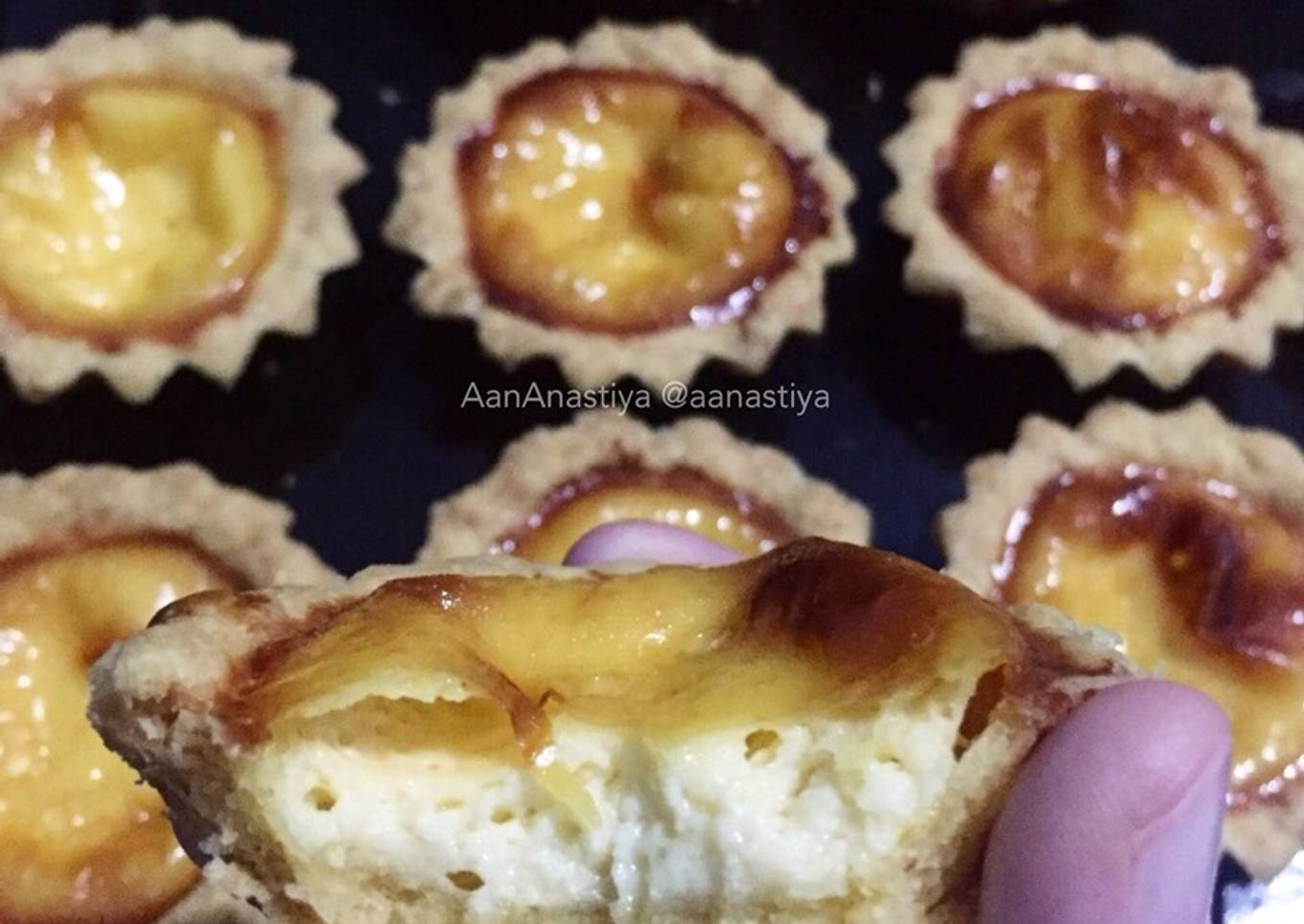 Egg Tart / Pie susu enak mudah