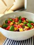 Ensalada panzanella típica de la toscana italiana