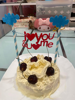 A picture of Whipped Cream Cake (Chiffon Base).
