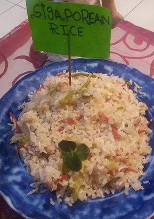 A picture of Singaporean rice 🍛 #CookpadApp #kobab.