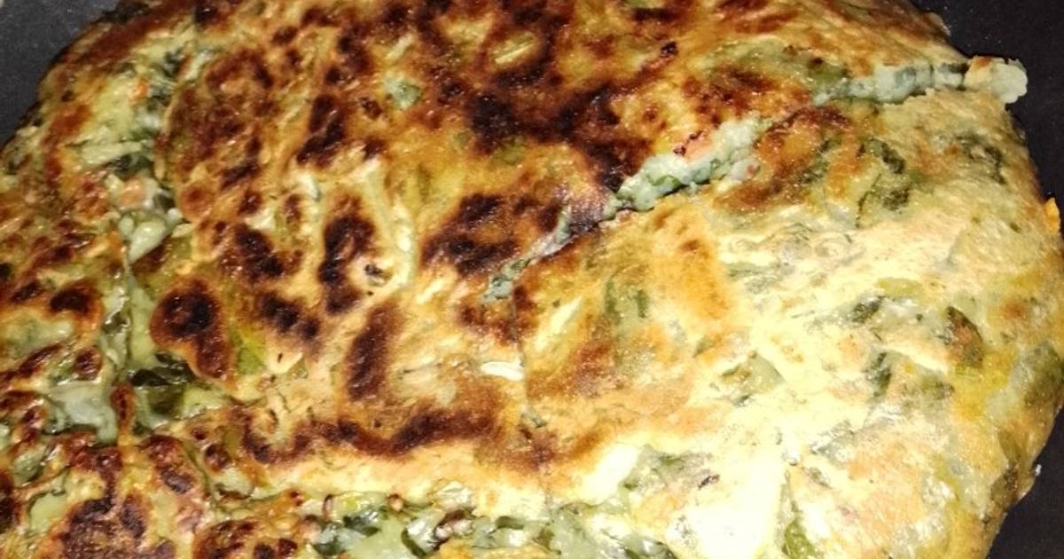 Tortilla de acelga o espinaca Receta de Florencia Cookpad