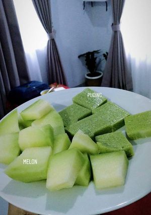 Foto resep Puding lumut ijo