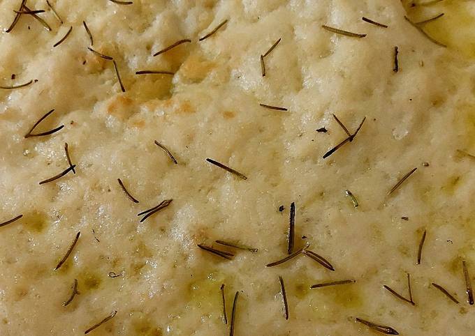 Focaccia senza impasto e senza glutine