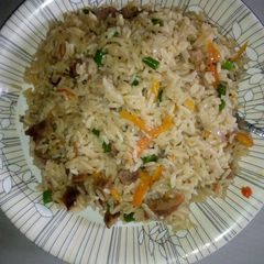 A picture of White Fried rice.