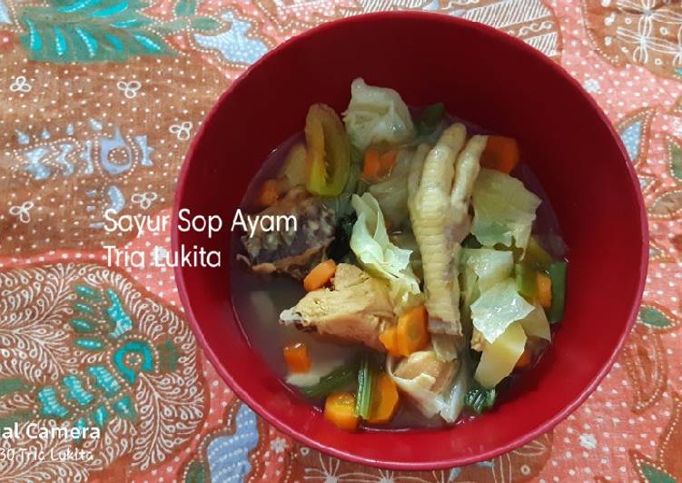 Sayur Soup Ayam Enak &amp; Simpel