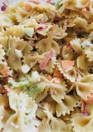 A picture of Simple Macaroni Salad.