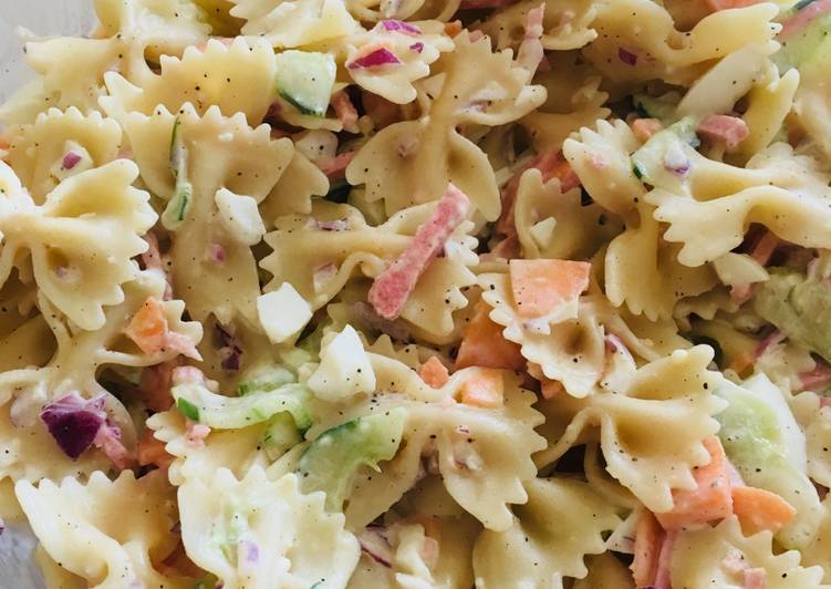 Steps to Make Homemade Simple Macaroni Salad