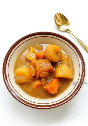 Foto resep Kolak Labu Kuning dengan Pisang dan Kolang Kaling