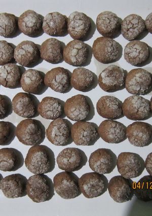 Foto di Amaretti al Cacao dal cuore morbido