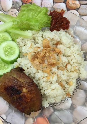 Foto resep Nasi uduk rice cooker