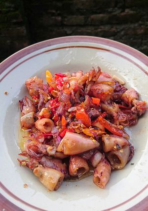 Foto resep Sambel cumi asin