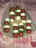 Brochetas de tomatitos