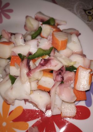 Una foto de Aliño de pulpo