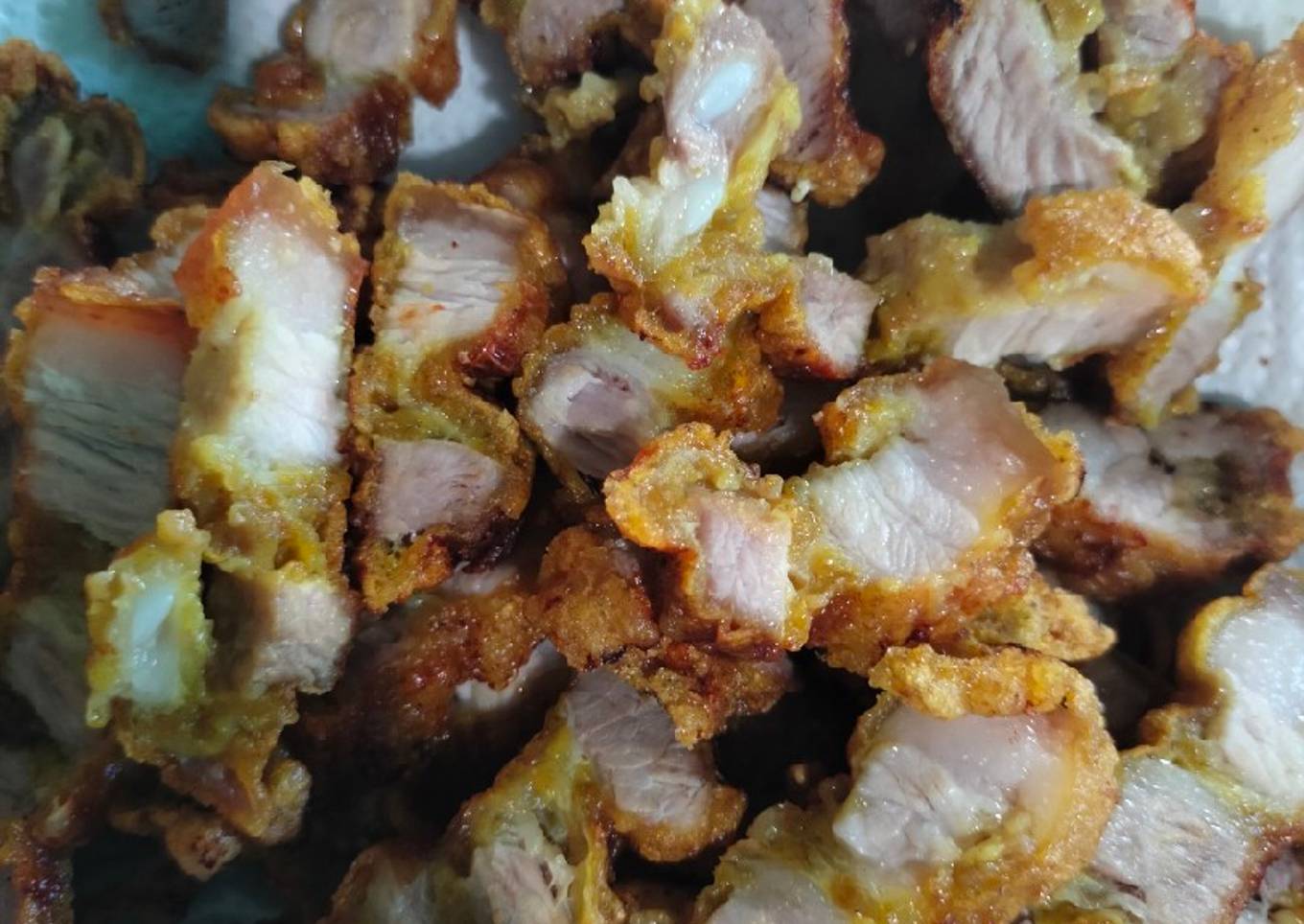 Samcan goreng crispy(non-halal)