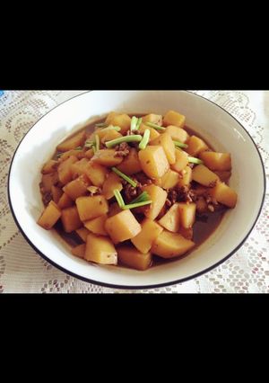 Foto resep Kentang kecap