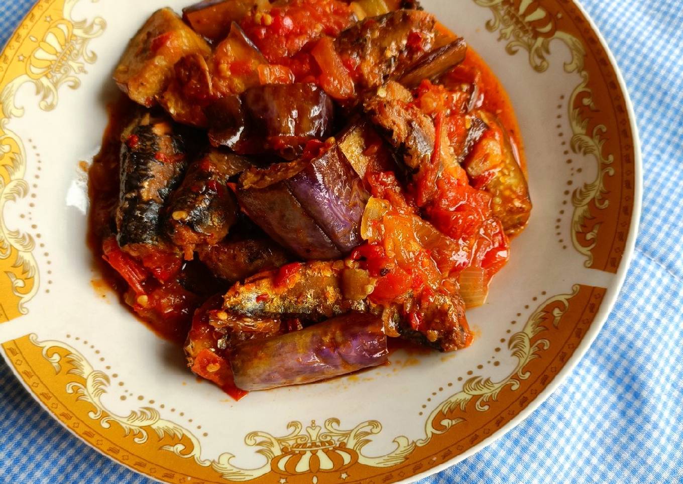 Sarden Terong Balado