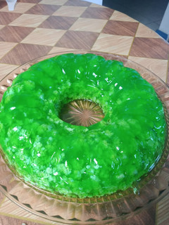 Foto resep Puding lumut pandan