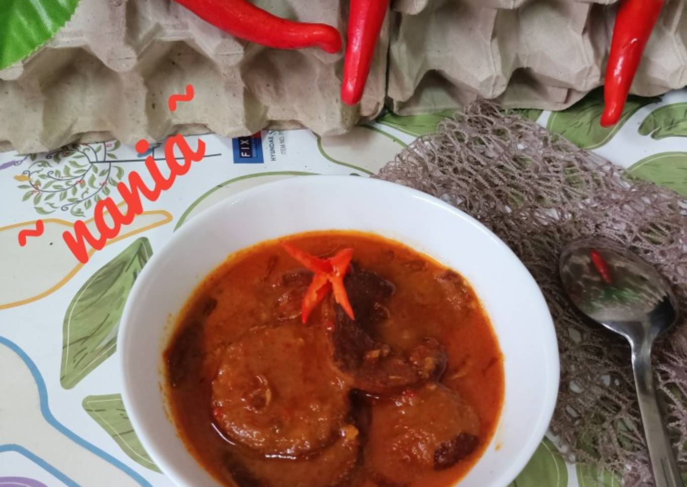 267.~Semur Jengkol Pedas~