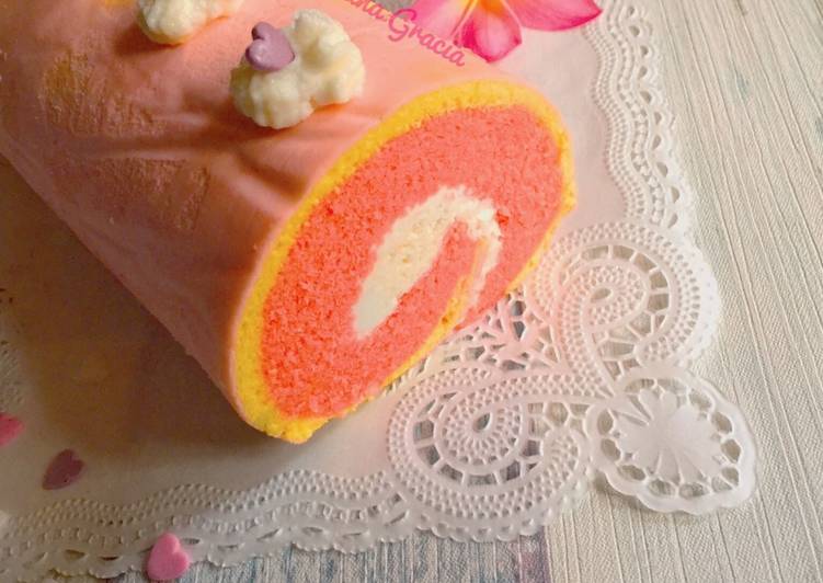 Japanese Roll Cake Kukus