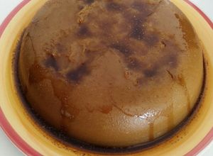 Una foto de Majarete con leche condensada de coco
