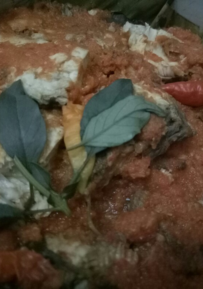 Foto resep Tongkol bumbu brengkes(no bungkus daun)