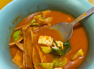 Una foto de Sopa de tortilla
