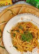 Desi beef chowmein