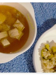 Foto resep Mpasi 12m+ (nasi zucchini dan tumis ikan mahi)