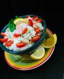 Ensalada 🥗 de camarones 🍤