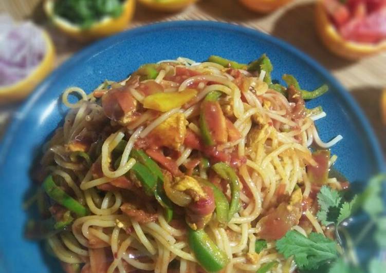 Easiest Way to Prepare Award-winning Spicy Spaghetti