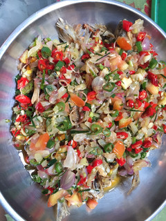 Foto resep Ikan goreng sambal matah/ acar padang