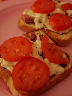Una foto de Mini pizzas para desayuno