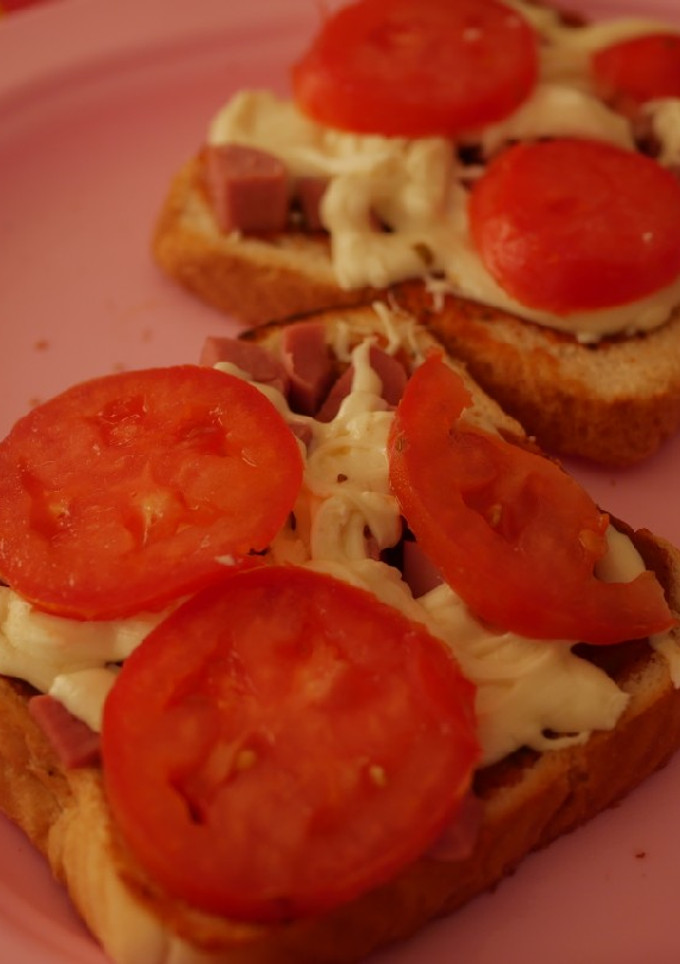Una foto de Mini pizzas para desayuno