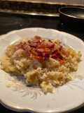Carbonara de torreznos