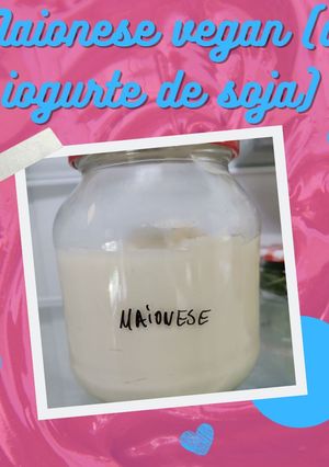 Foto de Maionese vegan de soja