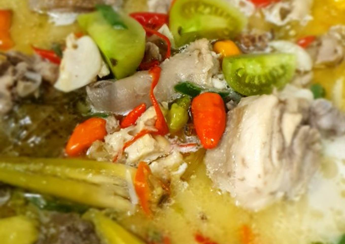 Garang asem ayam kampung
