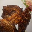 Ikan mas goreng kering
