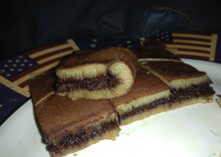 Martabak manis terang bulan teflon