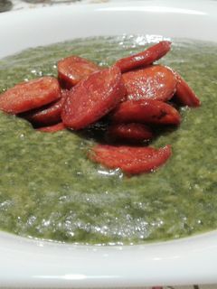 Spenótfőzelék recept fotója